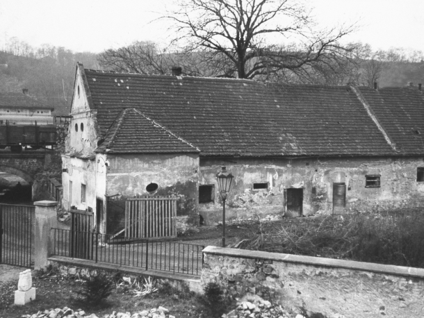Areál zámku 1962