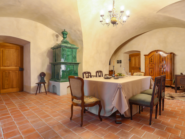 Zámecká prohlídková trasa Vrchnostenská správa panství aneb jak bydlel a úřadoval pan správce