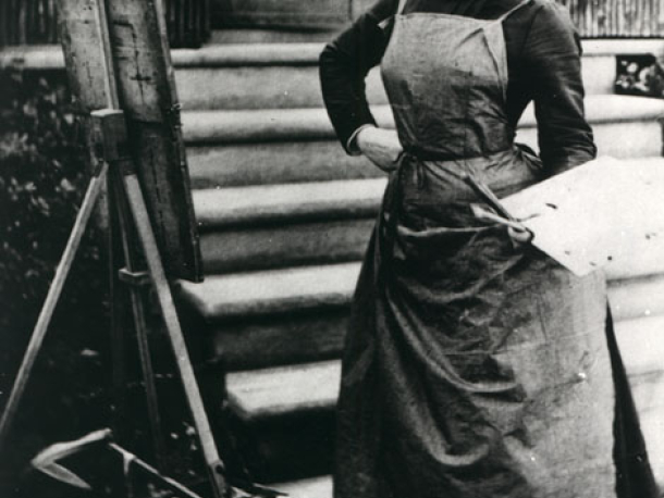 Ateliér malířky Zdenky Braunerové