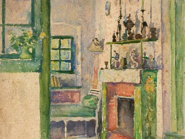 Ateliér malířky Zdenky Braunerové