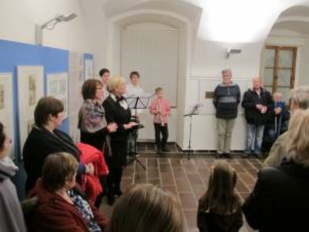 … z vernisáže BETLÉMY, TENTOKRÁT TIŠTĚNÉ