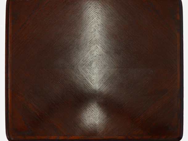 Deska stolku. Stav po restaurování.