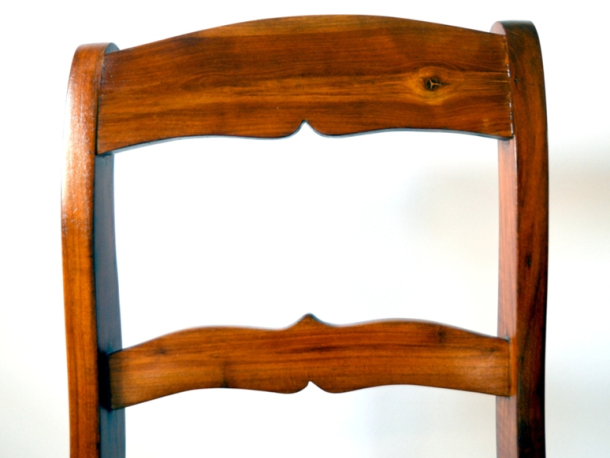 Židle. Stav po restaurování. 