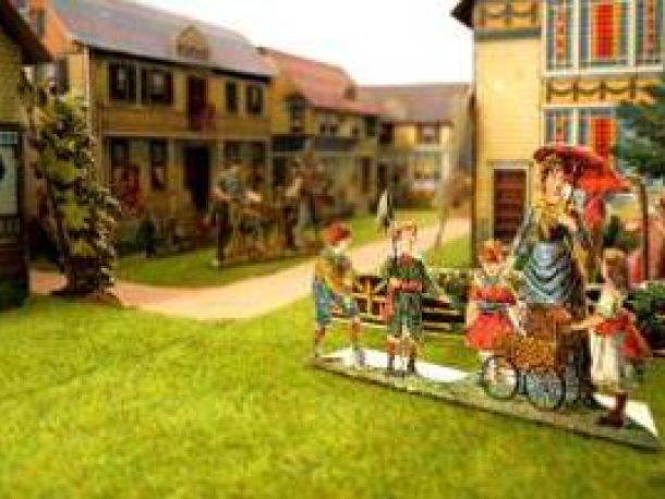 Papírová hračka v Roztokách