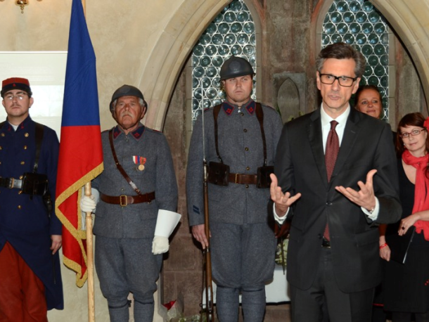 Jeho Excelence pan Jean-Pierre Asvazadourian, velvyslanec Francie v ČR; Foto: SMR – A. Hůlka