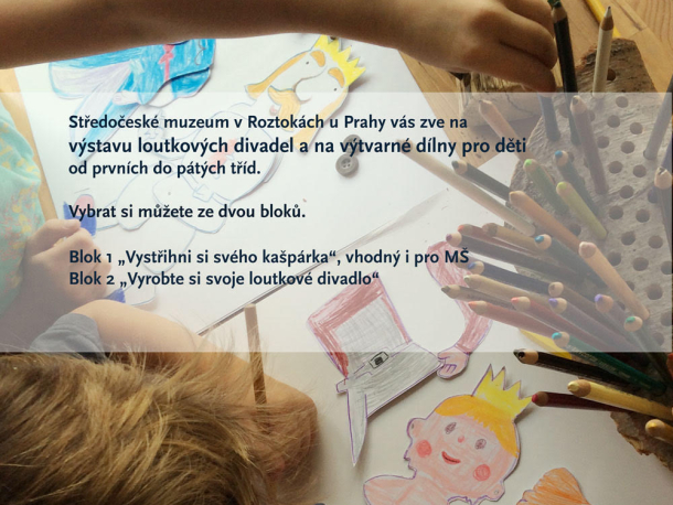 Výstava Kašpárkův svět. Rodinná loutková divadla ve Středočeském muzeu v Roztokách u Prahy