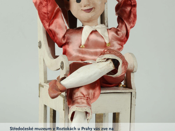 Výstava Kašpárkův svět. Rodinná loutková divadla ve Středočeském muzeu v Roztokách u Prahy
