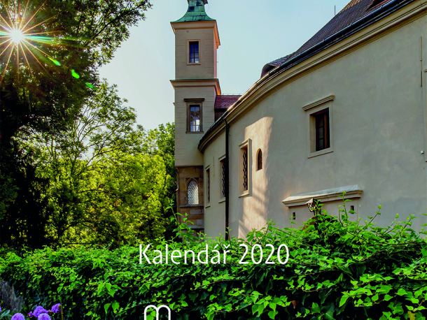 Kalendář s programem Středočeského muzea v Roztokách u Prahy na rok 2020