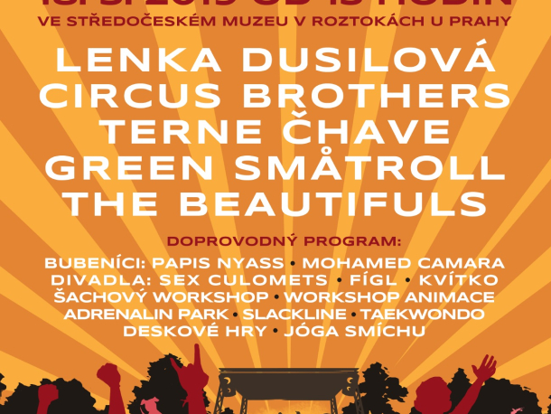 Festival Zámeček 2019 ve Středočeském muzeu v Roztokách u Prahy