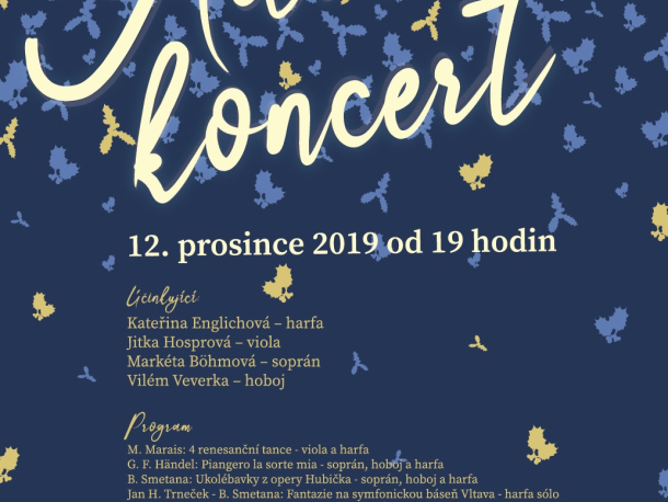 Adventní koncert ve Středočeském muzeu v Roztokách u Prahy