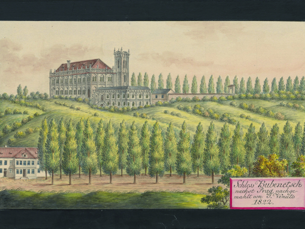 Výstava J. A. Venuto. Půvab krajiny středních Čech na přelomu 18. a 19. století ve Středočeském muzeu v Roztokách u Prahy