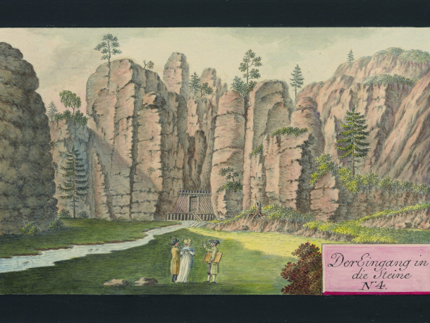 Výstava J. A. Venuto. Půvab krajiny středních Čech na přelomu 18. a 19. století ve Středočeském muzeu v Roztokách u Prahy