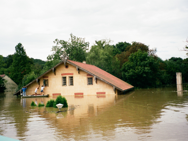 Braunerův mlýn srpen 2002