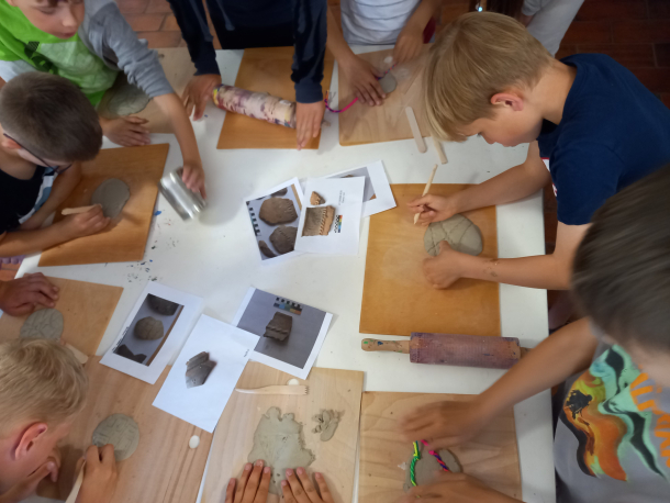 tvůrčí aktivita v ateliéru