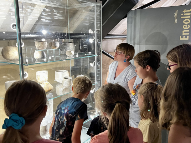 aktivita v expozici Archevita