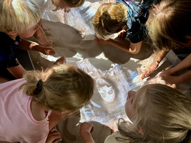 aktivita v expozici Archevita