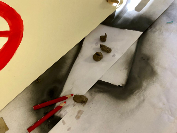 tvůrčí část lektorského programu v ateliéru