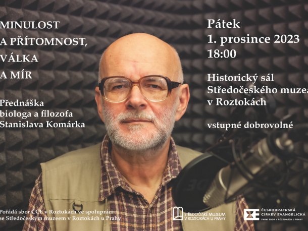 Přednáška prof. Stanislava Komárka v Roztokách 