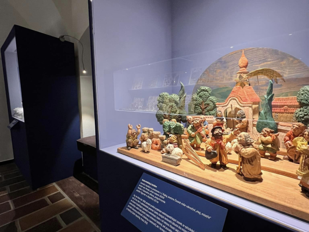 Výstava Betlémy ze sbírek Středočeského muzea v Roztokách u Prahy 