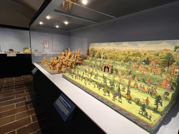 Výstava Betlémy ze sbírek Středočeského muzea v Roztokách u Prahy 