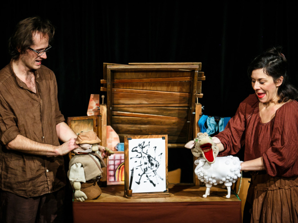 Divadelní představení pro děti Ovečka betlémská 