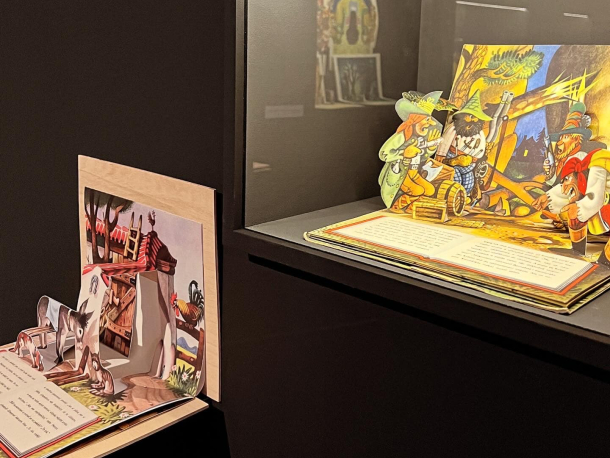 Výstava Vojtěch Kubašta: svět pop-up knih