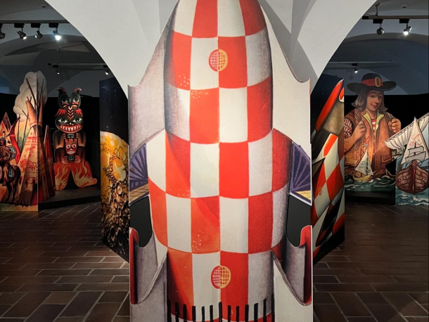 Výstava Vojtěch Kubašta: svět pop-up knih