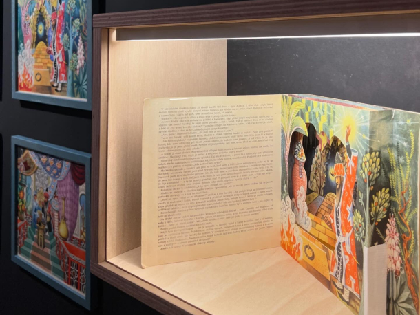 Výstava Vojtěch Kubašta: svět pop-up knih