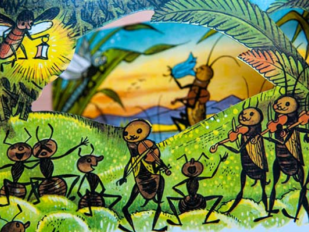 Cvrček a mravenci - Vojtěch Kubašta