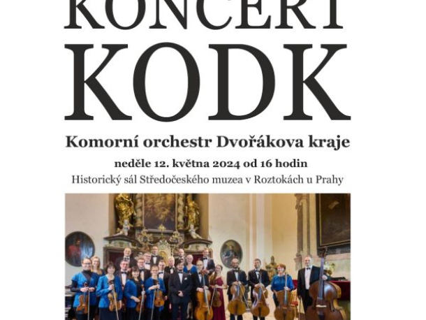 Koncert KODK ve Středočeském muzeu v Roztokách u Prahy