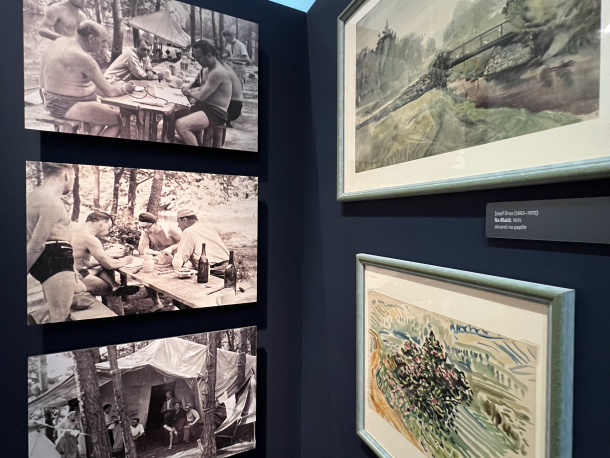 Výstava Miloš Malina. Sběratel, archeolog, podivín ve Středočeském muzeu v Roztokách u Prahy