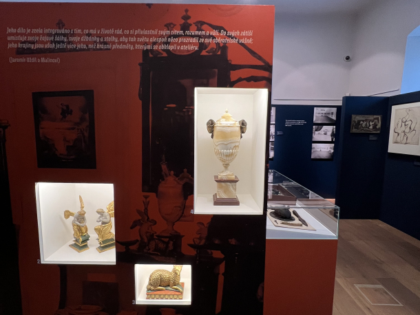 Výstava Miloš Malina. Sběratel, archeolog, podivín ve Středočeském muzeu v Roztokách u Prahy
