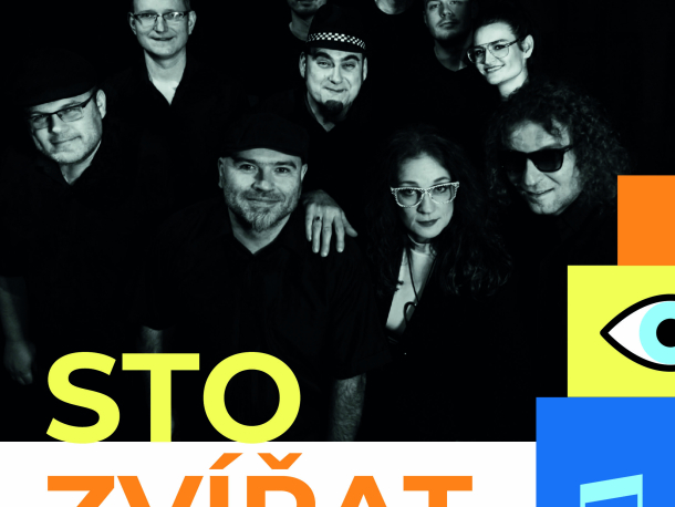 Koncert Sto zvířat ve Středočeském muzeu v Roztokách u Prahy v rámci festivalu Léto na zámku
