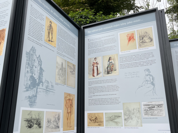 Výstava Zdenka Braunerová... tužkou, uhlem, štětcem, rydlem... 