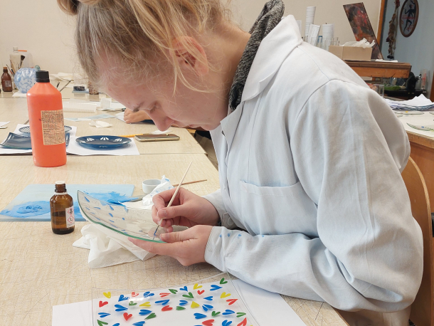 Ukázka tvorby studentů SUPŠS Železný Brod 