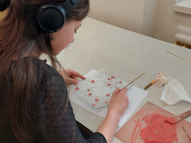 Ukázka tvorby studentů SUPŠS Železný Brod 