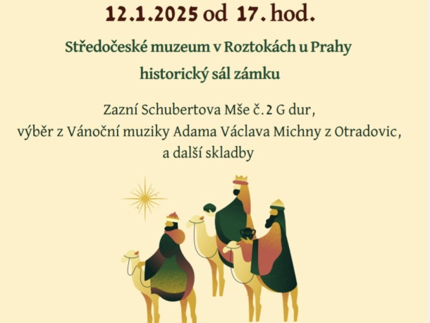 Tříkrálový koncert Komorního smíšeného pěveckého sboru ROSA