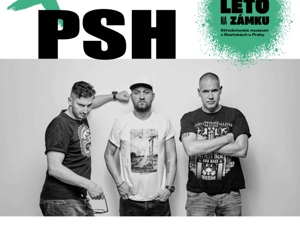 PSH vystoupí v rámci festivalu Léto na zámku ve Středočeském muzeu v Roztokách u Prahy