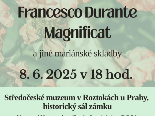 Koncert Komorního smíšeného pěveckého sboru ROSA