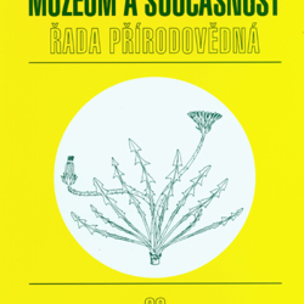 Muzeum a současnost, řada přírodovědná