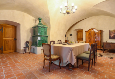 Zámecká prohlídková trasa Vrchnostenská správa panství aneb jak bydlel a úřadoval pan správce