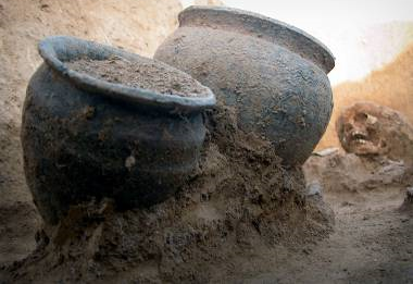 Pohřebiště Žalov, foto: Archiv SMR