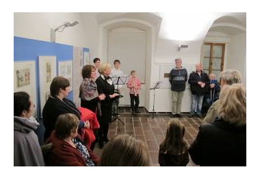 … z vernisáže BETLÉMY, TENTOKRÁT TIŠTĚNÉ