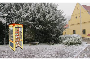 Knihobudka - vizualizace