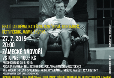 Divadelní představení Smím prosit? ve Středočeském muzeu v Roztokách u Prahy