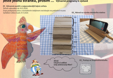 Lektorské programy k výstavě Ještě jednu stránku, prosím...