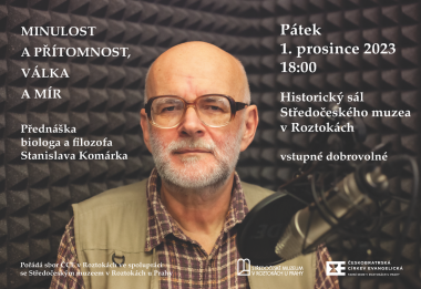 Přednáška prof. Stanislava Komárka v Roztokách 
