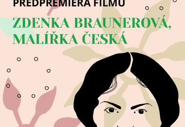 Předpremiéra dokumentu České televize Zdenka Braunerová, malířka česká
